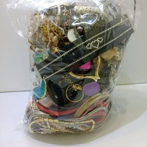 Jewelry Lot Bulk Wearable + Repair Craft Mixed Modern VTG 4 LBS